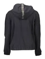 Sweatshirt com fecho Preto