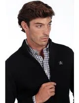Pack 2 Cardigans Homem Castanho e Preto
