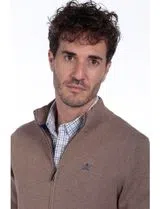 Pack 2 Cardigans Homem Castanho e Preto