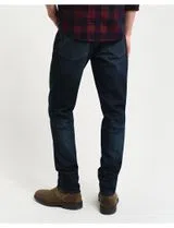 Calças de Ganga Slim Fit Azul Escuro