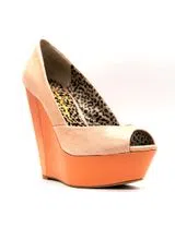Leelo 6 Coral Wedge Shoes
