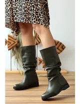 Green Mid Boots