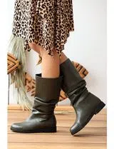Green Mid Boots