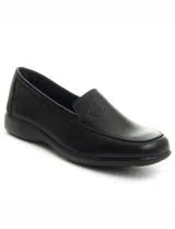 Purapiel Black Moccasins