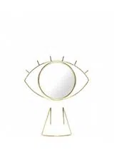 Espelho Cyclops Mesa Dourado