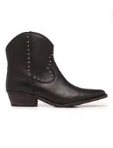 Bottines Cowboy Noires