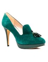 Sapatos Salto Alto Verde