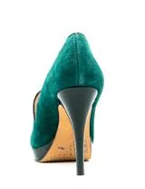 Sapatos Salto Alto Verde