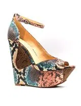Maggey Sunrise Multicolor Wedge Shoes