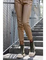 Bottines Chelsea Vert et Beige