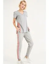 T-Shirt Senhora Cinza