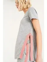 T-Shirt Senhora Cinza