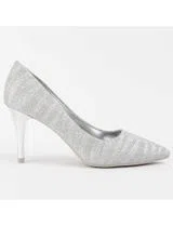 Silver Women's High Heels