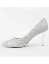 Silver Women's High Heels