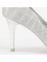 Silver Women's High Heels
