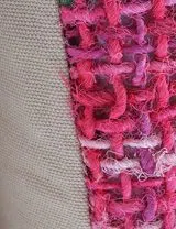 Capa de Almofada Entrelaçado Hippie Chic