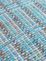 Capa de Almofada Entrelaçado Aqua