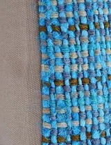 Capa de Almofada Entrelaçado Aqua