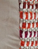 Capa de Almofada Entrelaçado Orange Harmony