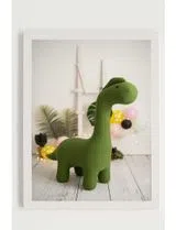 Quadro Dinossauro Crochet