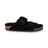 Sandálias Arizona Arizona Shearling Preto Estreito