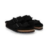 Sandálias Arizona Arizona Shearling Preto Estreito