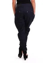 Ladies' Pleated Pants Blue