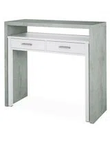 Tyrion White-Grey Desk