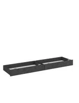 Conjunto 2 Gavetas Cama Toronto Preto