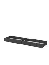 Conjunto 2 Gavetas Cama Toronto Preto