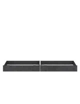 Conjunto 2 Gavetas Cama Toronto Preto