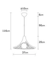 Candeeiro Suspenso Mezopotamya N-1274
