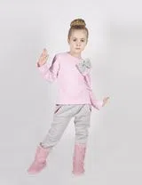 Pantalones de niña Dodo gris