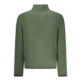 Sweatshirt com meio fecho Verde