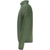 Sweatshirt com meio fecho Verde