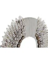 Decoración Conchas Hierro Beige