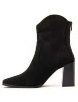 Botins com Salto Senhora Preto
