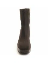 Botins Senhora Salto Alto Sixtynapal Castanho