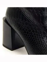 Botins Salto Alto Preto