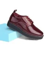 Sapato Blucher Menina Vermelho