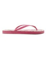 Chinelos Menina Rosa com Padrão