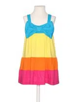 Vestido Menina Multicor
