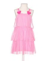 Vestido Galicia Rosa