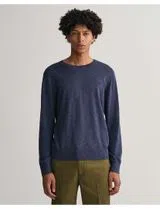Sweatshirt de Linho Azul