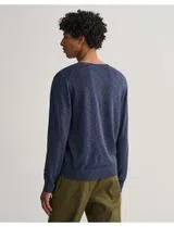 Sweatshirt de Linho Azul