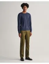 Sweatshirt de Linho Azul