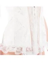 Corset Femme Fantasy Blanc