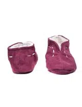 Babuchas Adulto Bordeaux