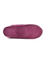 Babuchas Adulto Bordeaux