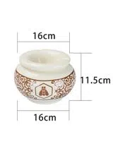 cenicero marroquí beige